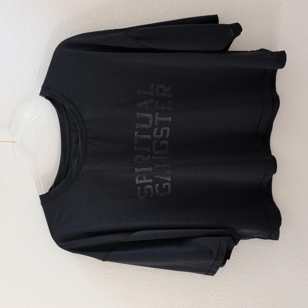 Spiritual Gangster Logo Crop Tee
